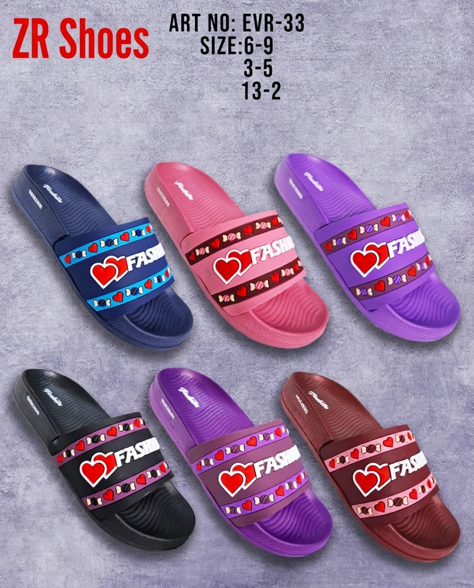 EVR-33 Fashion Heart Slide — Assorted