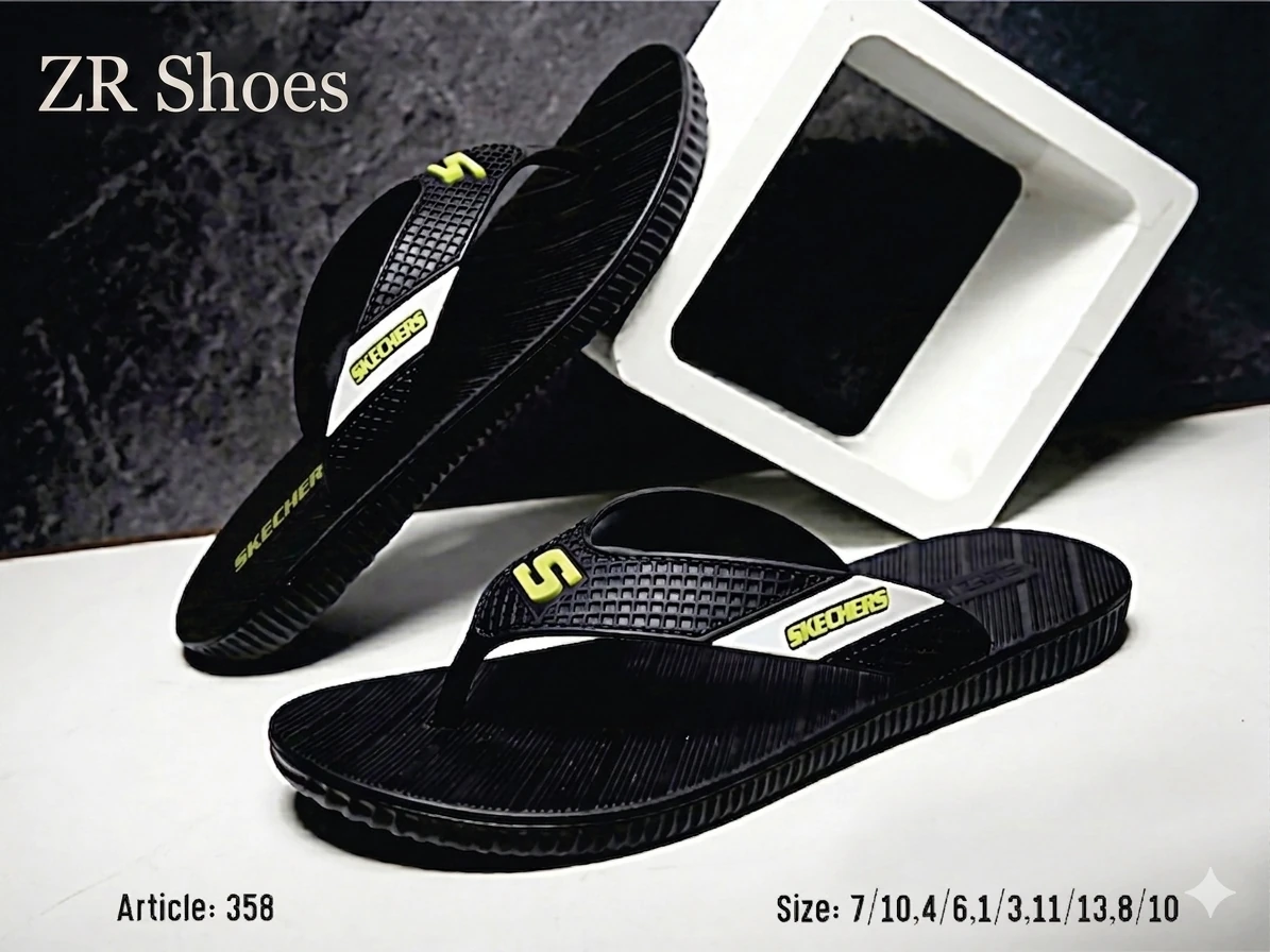 Sport Flip-Flop — Black